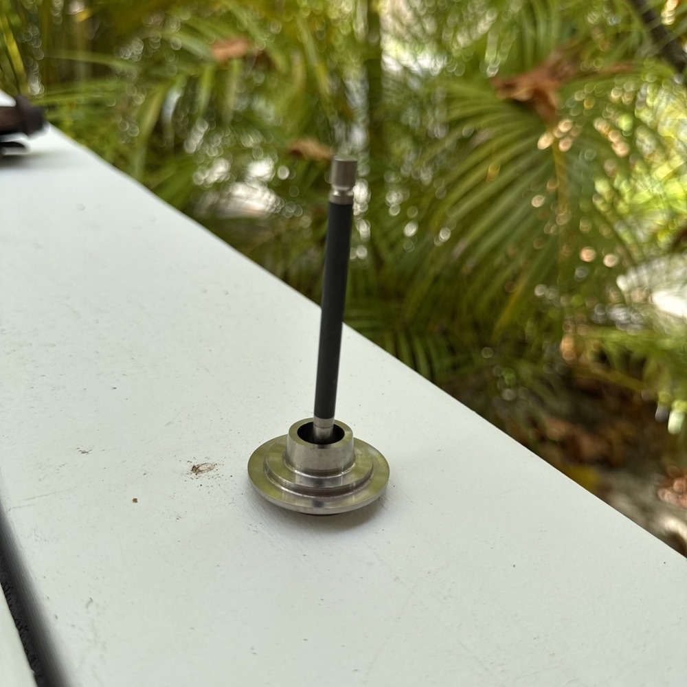 1 Used 11/32‎ X 2.150 X 5.445 Titanium Intake Valve MANLEY DEL WEST Spell out